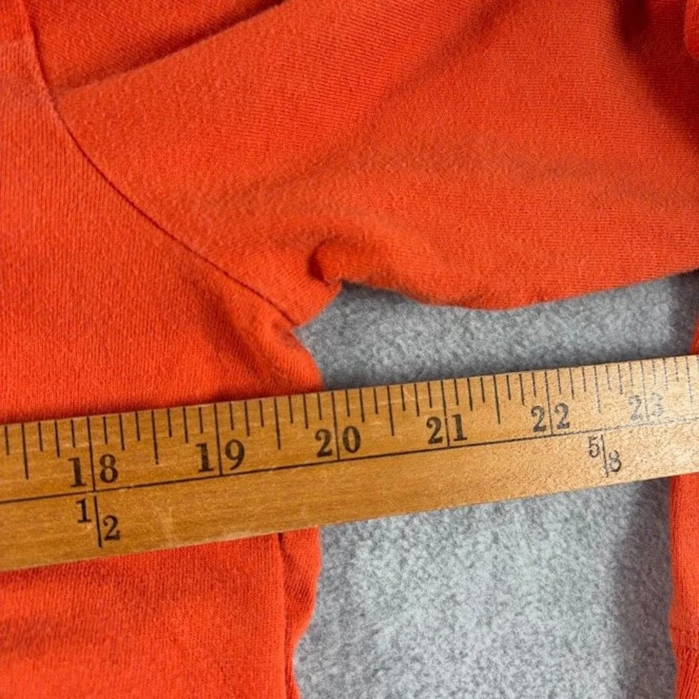 Polo Ralph Lauren Long Sleeve T-Shirt Boys XL Orange Solid Blue Pony Logo Tee